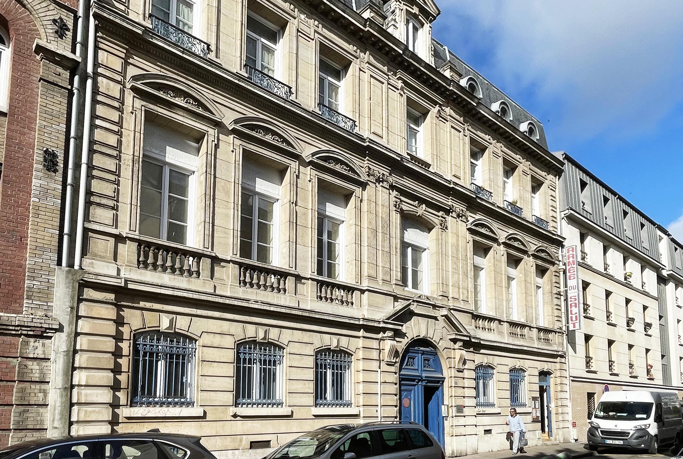 studaré Rouen -facade rue